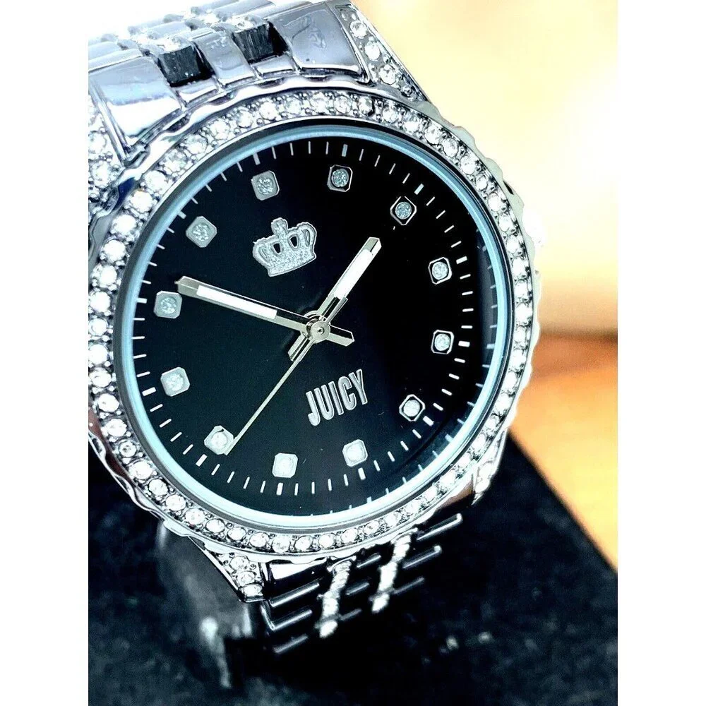 Juicy By Juicy Couture Women's Watch JC/5063 Quartz Black Stainless Steel 36mm